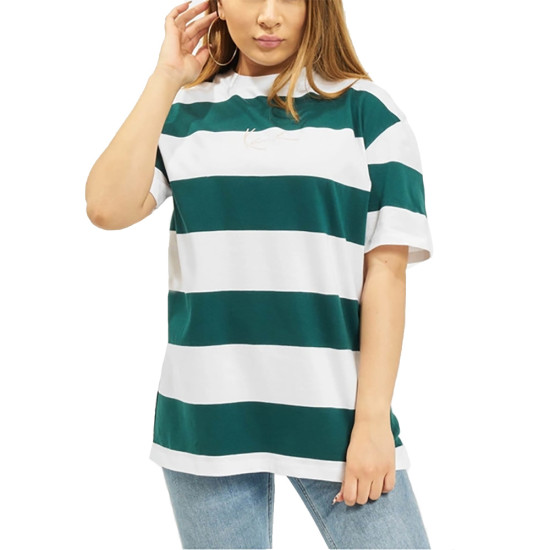 Karl Kani Γυναικεία κοντομάνικη μπλούζα Small Signature OS Stripe Tee